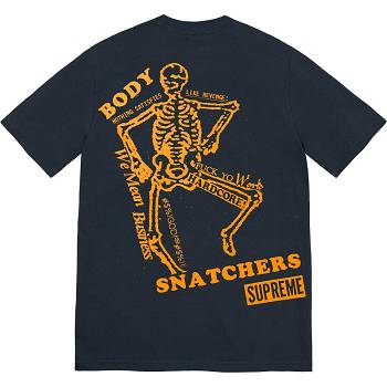 Supreme Body Snatchers Tee μπλουζακια σκουρο μπλε | GR347VD