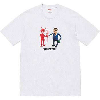 Supreme Business Tee μπλουζακια Μπεζ | GR379EX