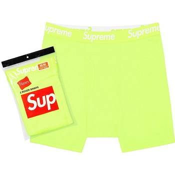 Supreme Hanes® Boxer Briefs (2 Pack) εσωρουχα πρασινο | GR491AP