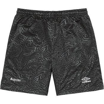 Supreme Jacquard Animal Print Soccer σορτσ μαυρα | GR230PQ