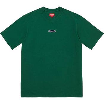 Supreme Oval Logo S/S Top Πουλόβερ πρασινο | GR255OR