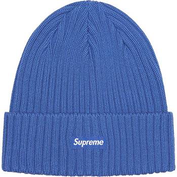 Supreme Overdyed Beanie καπελα μπλε | GR434YU