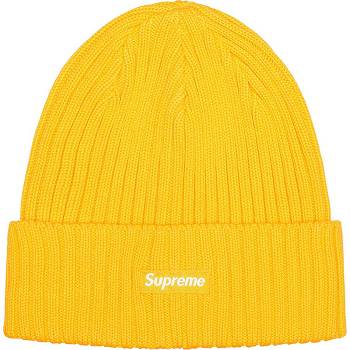 Supreme Overdyed Beanie καπελα χρυσο χρωμα | GR435UT