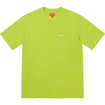 Supreme S/S Pocket Tee Πουλόβερ πρασινο | GR270BC