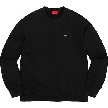 Supreme Small Box Crewneck Φούτερ μαυρα | GR305UT