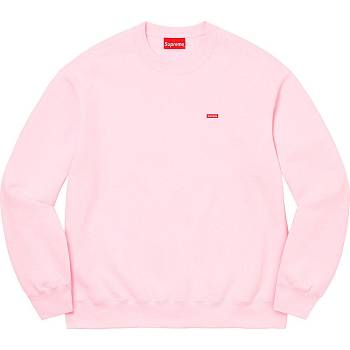 Supreme Small Box Crewneck Φούτερ ροζ | GR309AP