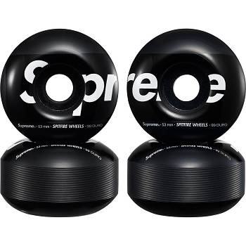 Supreme Spitfire® Shop Wheels (Set of 4) Skateboard αξεσουαρ μαυρα | GR416FM