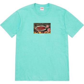 Supreme Strawberries Tee μπλουζακια Aqua | GR344ZG